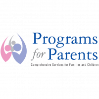 Programs for Parents logo with abstract family graphic and text: "Comprehensive Services for Families and Children.