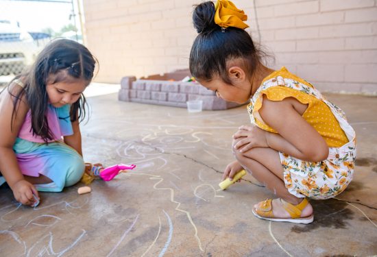 Children and Chalk